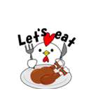 鳥です。チキンです。（個別スタンプ：15）