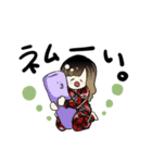 グラデ女子（個別スタンプ：2）