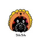 HANA poo 着ぐるみVer.（個別スタンプ：7）
