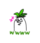 めがねとにわとり（個別スタンプ：4）