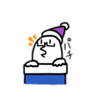 めがねとにわとり（個別スタンプ：15）