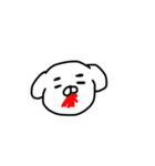 等身長め！眉毛犬（個別スタンプ：20）
