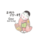 「おかめ・ひょっとこ」（個別スタンプ：1）