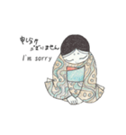 「おかめ・ひょっとこ」（個別スタンプ：4）