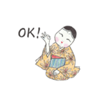 「おかめ・ひょっとこ」（個別スタンプ：9）