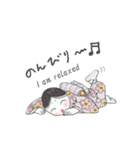 「おかめ・ひょっとこ」（個別スタンプ：18）