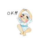 「おかめ・ひょっとこ」（個別スタンプ：22）