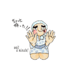 「おかめ・ひょっとこ」（個別スタンプ：35）