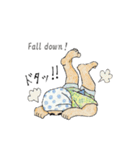 「おかめ・ひょっとこ」（個別スタンプ：40）