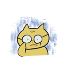 めがねのねこ（個別スタンプ：13）