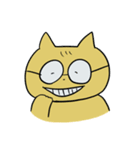 めがねのねこ（個別スタンプ：15）