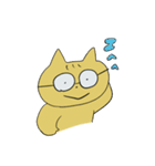 めがねのねこ（個別スタンプ：17）