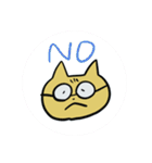 めがねのねこ（個別スタンプ：20）