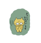 めがねのねこ（個別スタンプ：28）