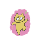 めがねのねこ（個別スタンプ：33）