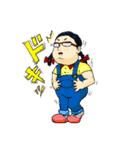 メガネをかけたおさげのあの子（個別スタンプ：8）