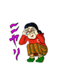 メガネをかけたおさげのあの子（個別スタンプ：18）