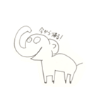 感情豊かなどうぶつたち（個別スタンプ：24）