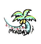 りり's  daily hawaii.（個別スタンプ：3）