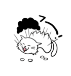 パーマ猫（個別スタンプ：21）