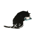 猫スタンプ（黒猫、サバ猫）（個別スタンプ：7）