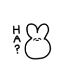 みんなのゆるーくうさぎ（個別スタンプ：30）