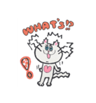 毎日使えるhappycat！！（個別スタンプ：1）