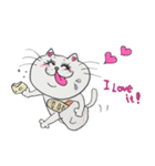 毎日使えるhappycat！！（個別スタンプ：11）