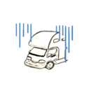 キャンピングカー大好き(キャブコン編)（個別スタンプ：3）