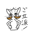 いろいろと褒めまくる猫（個別スタンプ：19）