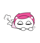 ライオン女子 ミポリン（個別スタンプ：3）
