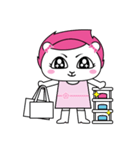 ライオン女子 ミポリン（個別スタンプ：8）