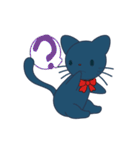赤の弓と猫（個別スタンプ：5）