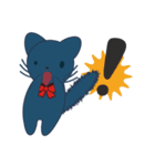赤の弓と猫（個別スタンプ：8）