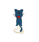 赤の弓と猫（個別スタンプ：18）