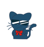 赤の弓と猫（個別スタンプ：19）