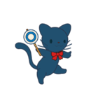 赤の弓と猫（個別スタンプ：37）