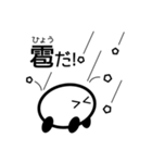 ウェザーなう（個別スタンプ：4）