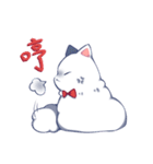 ふわふわ-猫丸（個別スタンプ：9）