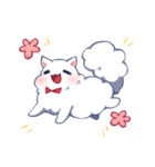 ふわふわ-猫丸（個別スタンプ：14）