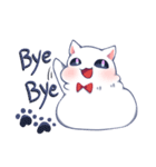 ふわふわ-猫丸（個別スタンプ：20）
