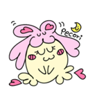 ピノン＆ピッキーのパステルスタンプ（個別スタンプ：7）