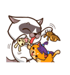 ハッピーキャッツ・Keyi（個別スタンプ：5）