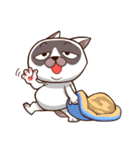 ハッピーキャッツ・Keyi（個別スタンプ：11）
