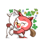 ハッピーキャッツ・Keyi（個別スタンプ：17）