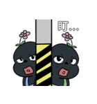 黒弟の日常記事（個別スタンプ：3）
