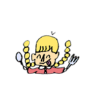flower man and girl（個別スタンプ：19）