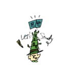 flower man and girl（個別スタンプ：20）