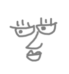 目が小さすぎて見えない！（個別スタンプ：9）