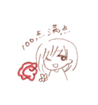 仕事と戦う先生（個別スタンプ：22）